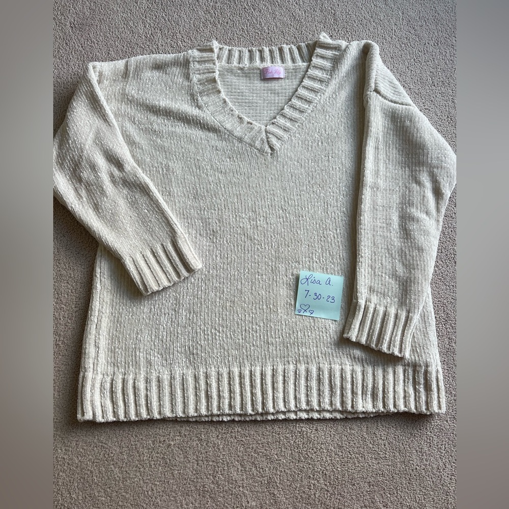 Pink Lily Sweater